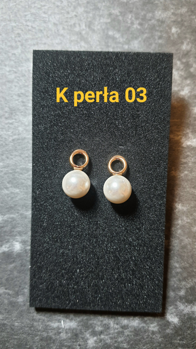 Kolczyki z perłą K perła 03