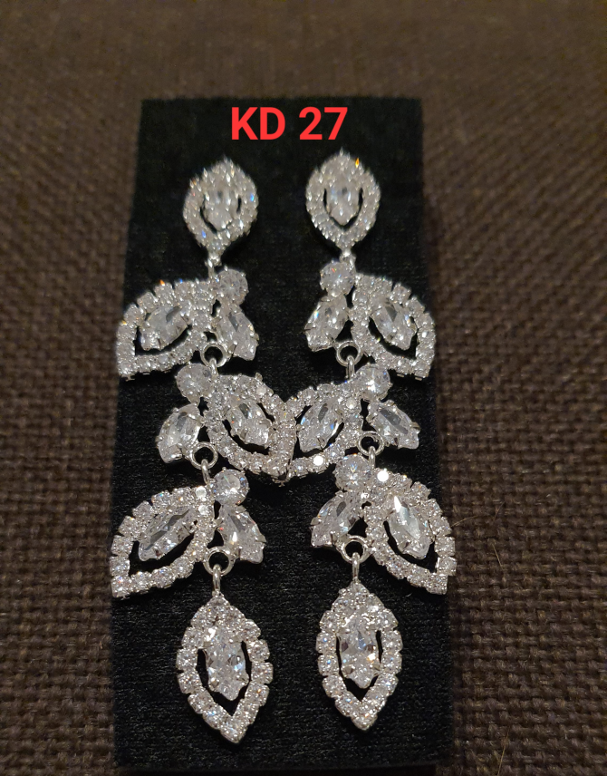 Kolczyki długie KD 27 srebro